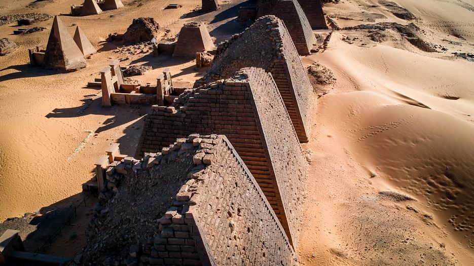 Piramidy w Sudanie